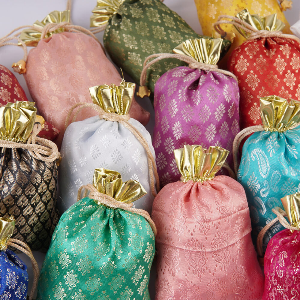 Jamawar Nikkah Pouches